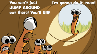 Jumpy Worm screenshot 1