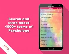 Psychology Dictionary - Offline screenshot 1