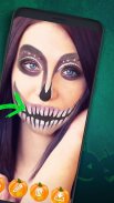 Halloween Party Makeup Stickers for Pictures screenshot 1