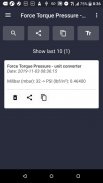 Force Torque Pressure - unit converter screenshot 6