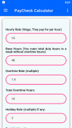 Salary, PayCheck & OverTime screenshot 11