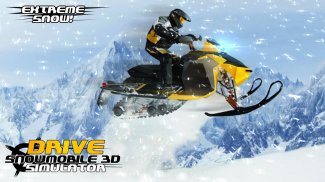 Verwalten Snowmobile 3D Simula screenshot 1