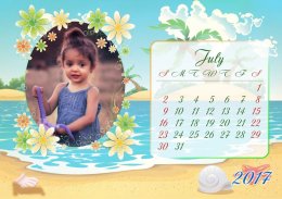 Kids Photo Calendar Maker 2017 screenshot 3