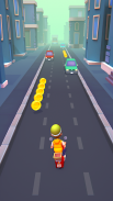 Paper Boy Race - لعبة سيارات screenshot 2