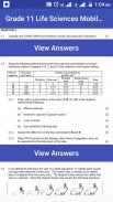 Grade 11 Life Sciences Mobile Application screenshot 4