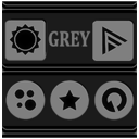 Grey and Black Icon Pack ✨Free✨ Icon