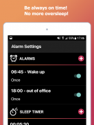 Relógio de Alarme: Despertador Falante com Musicas screenshot 13