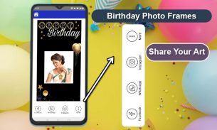 Birthday Photo Frames screenshot 4