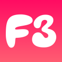 F3: Dating, Meet, Chat Icon