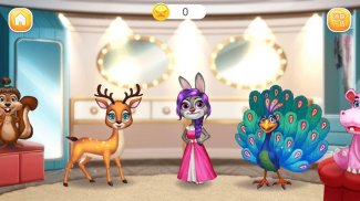 Forest music party - dress up screenshot 3