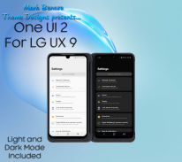 One Ui 2 Theme for LG G8X, V50,  UX 9 screenshot 0