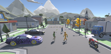 Dude Theft Gang Open World Sandbox Simulator 3D screenshot 1