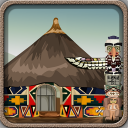 Escape Games-Puzzle Tribal Hut Icon