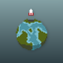 Or8bit: Retro Space Flight Sim Icon