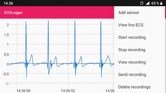 ECG Logger for Polar H10 screenshot 0