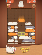 Haru Cats: Puzzle Geser Lucu screenshot 1