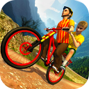 Kids Bicycle Taxi Sim 2018: Offroad BMX Racing