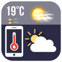 Temperature : Mobile, Room & City Icon