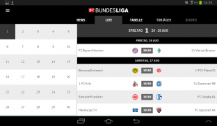 BUNDESLIGA - Offizielle App screenshot 7