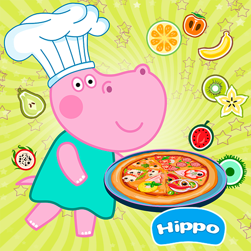 Hippo 🌼 Jogos de Cozinha 🌼 Pizzaria Hippo 🌼 Desenho animado