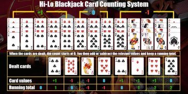 Blackjack Card Counting Practice screenshot 2
