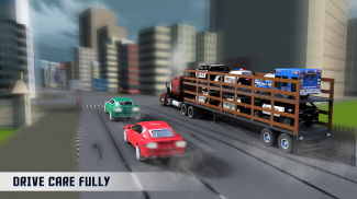 3D Police Car Cargo Transport screenshot 0