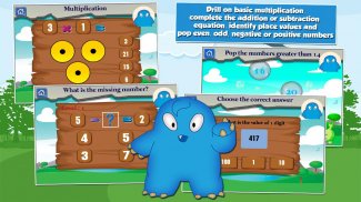 Monster Kid 2nd Grade Games screenshot 1