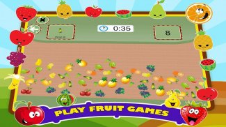 Aprender Frutas ABC Juegos - Alphabet Fruits Games screenshot 2