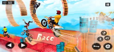 Bike Stunt Motocros Race Track screenshot 2