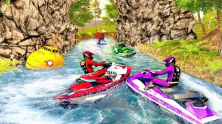 Jet d'eau ski Boat Racing 3D screenshot 13