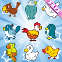 Birds बच्चों के लिए स्मृति खेल Icon