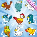 Birds giochi memoria bambini ! Icon