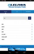 Telecom Acronyms Finder Leliwa screenshot 6