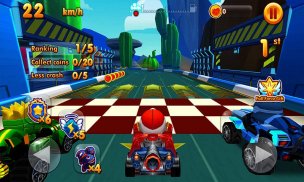 Toon Car Transform Racing Game screenshot 2