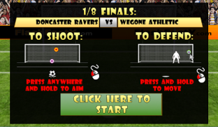 Elfmeterschießen Fußball Spiel screenshot 2