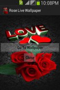 Rose Live Wallpaper screenshot 0