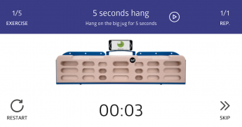 Zlagboard – personalized hangboard training screenshot 0