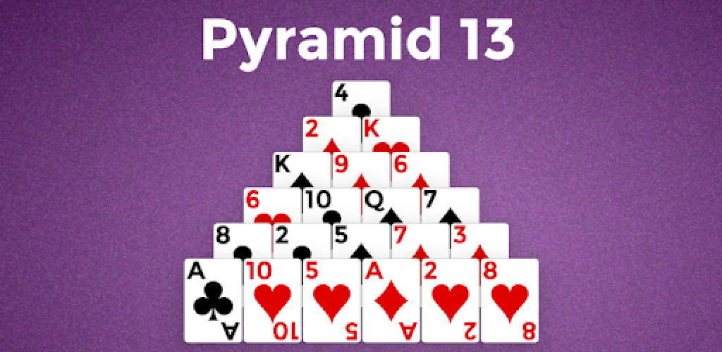 card game 13 pyramid