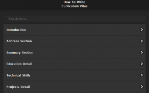 How to Write CV screenshot 2