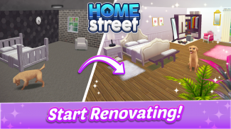 Home Street – Home Design Game screenshot 0