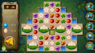 Match 3 Games - Forest Puzzle screenshot 1