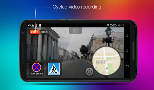 RoadAR dashcam & speed camera screenshot 0