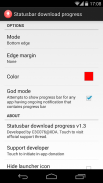 Statusbar Download Progress screenshot 0