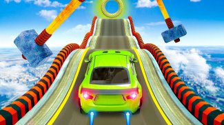 grand mega ramp stunt: auto muscle car driver 2018 screenshot 1