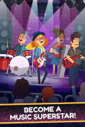 Epic Band Clicker - Rock Star Music Game screenshot 1