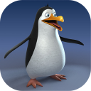 Walking Penguin Icon