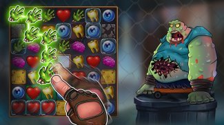 Zombie Puzzle - Match 3 RPG Puzzle Game screenshot 6