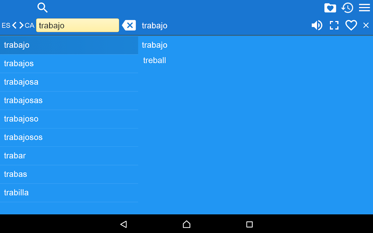 Descarga de APK de Español-Catalán Traductor para Android