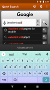 Quick Search Widget (with ads) screenshot 9