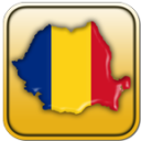 Karte von Rumänien Icon